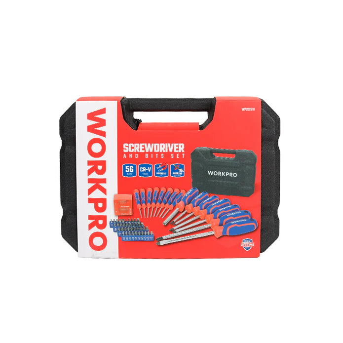 WORKPRO 56PC SCREWDRIVER SET