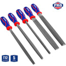 WORKPRO 5PC 200MM (8") FILE SET