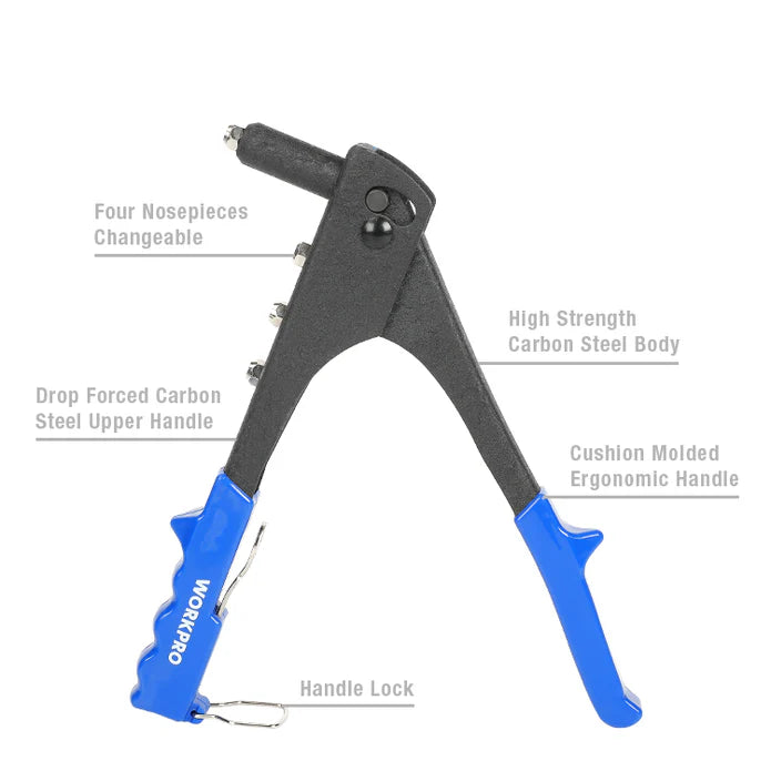 WORKPRO HAND RIVITER 10.5"