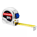 WORKPRO 8M (26FT) X 25MM CHROME TAPE MEASURE