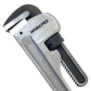 WORKPRO 450MM (18") ALUMINUM PIPE WRENCH