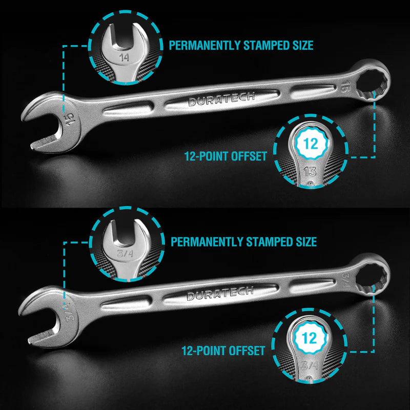 DURATECH 23PC COMBINATION WRENCH SET