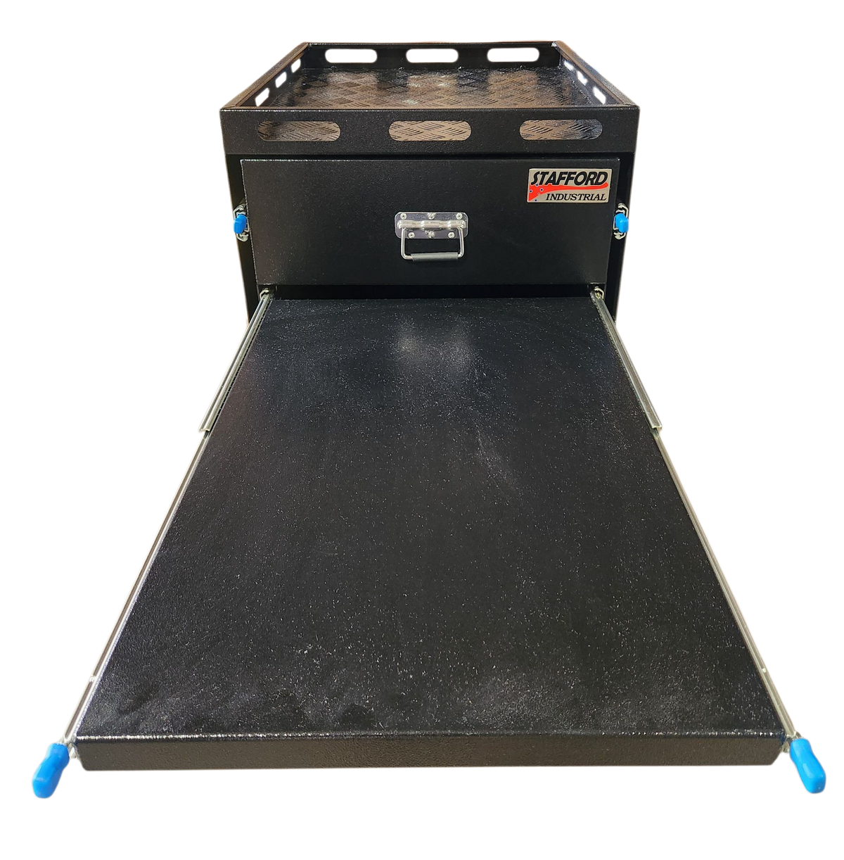 STAFFORD INDUSTRIAL ALUMINIUM DRAW 600X830X410 BLACK