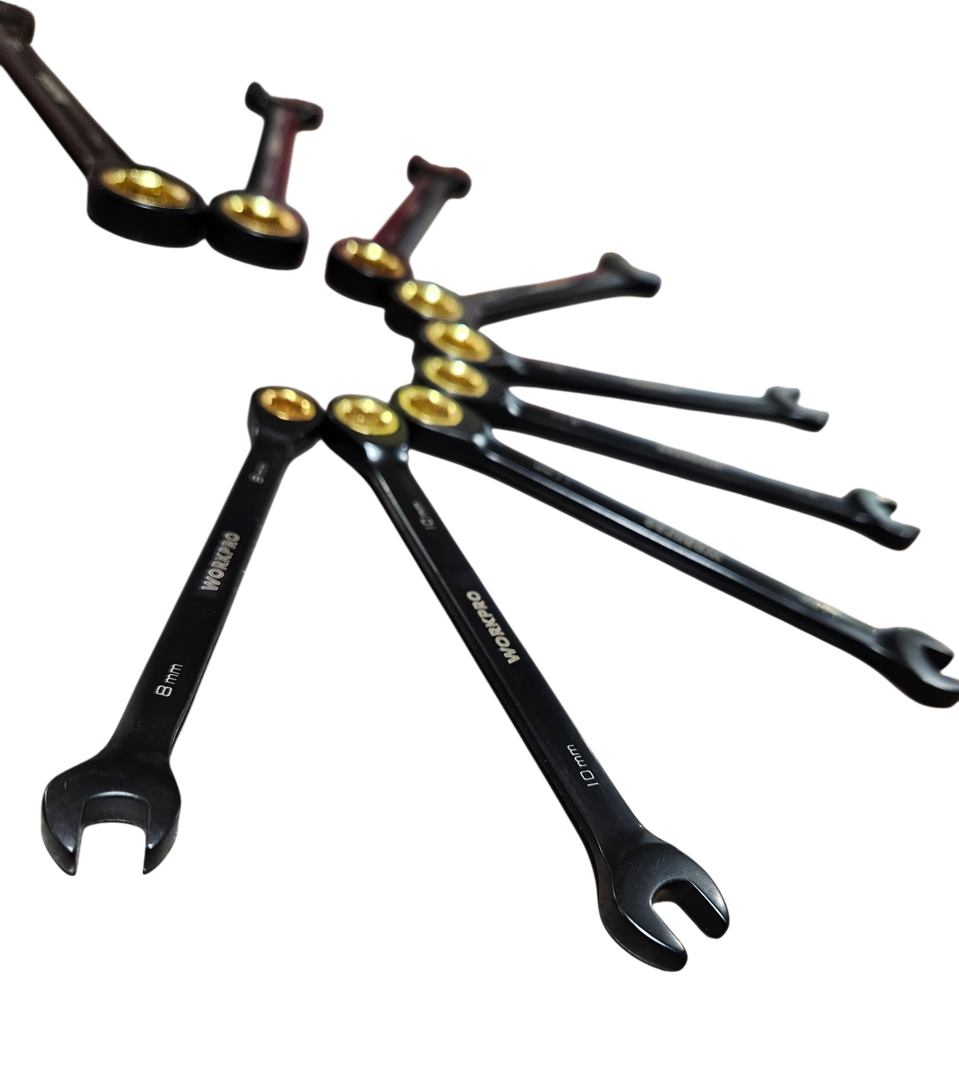 WORKPRO 9PC COMBINATION SPANNER SET
