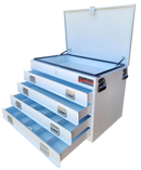 STAFFORD INDUSTRIAL TC880 SERIES 4 DRAWER TRUCK BOX WHITE