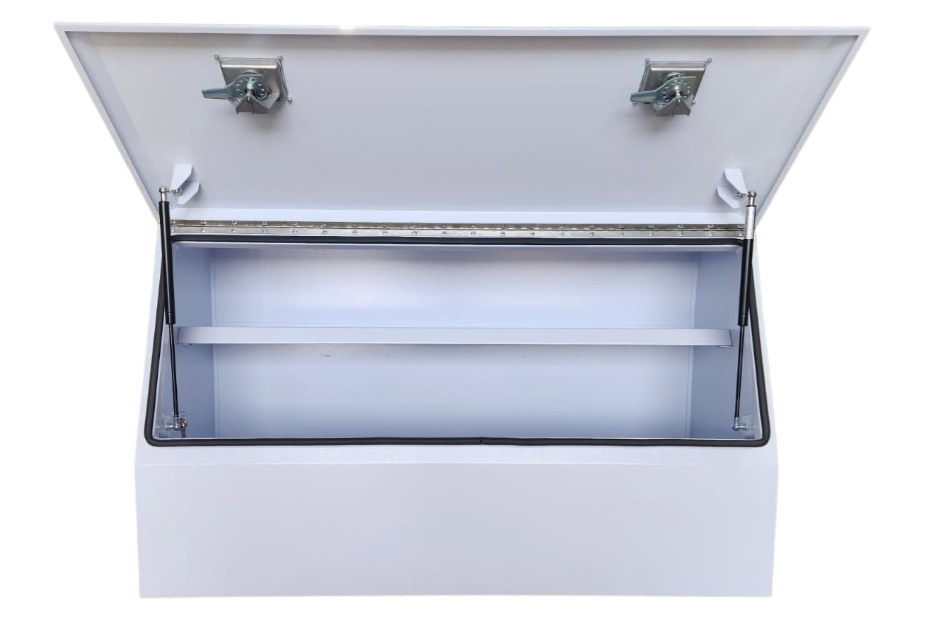STAFFORD INDUSTRIAL 1210MM HALF DOOR ANGLED WHITE TOOL BOX