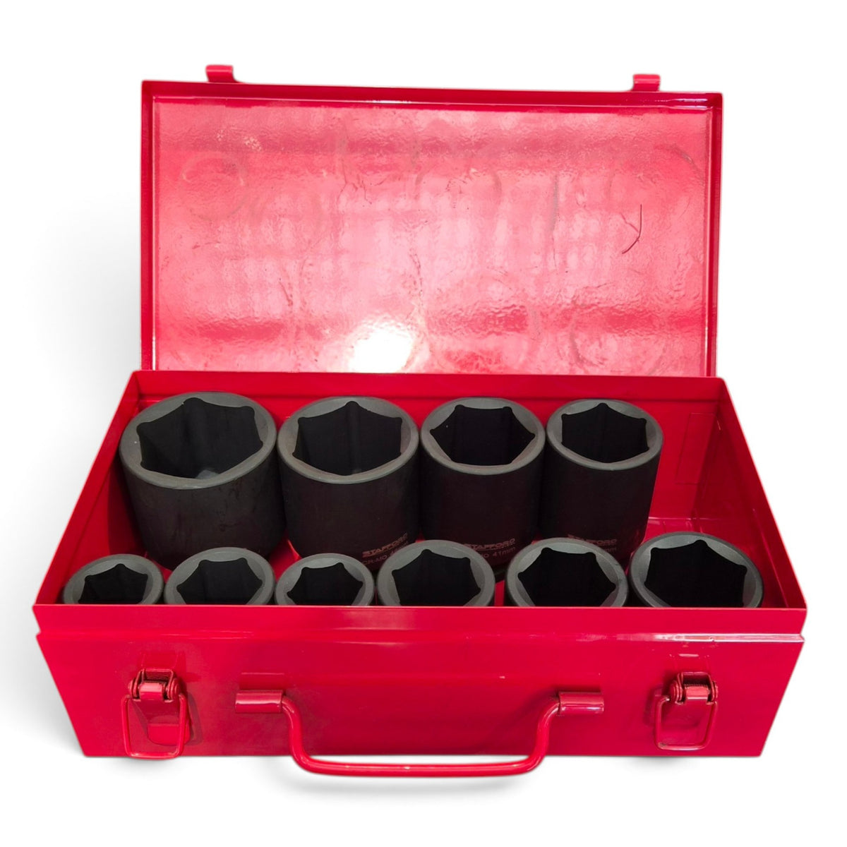 STAFFORD INDUSTRIAL 10 PIECES 3/4" DR DEEP METRIC IMPACT SOCKET SET 22-50MM