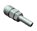 STAFFORD INDUSTRIAL 1 TOUCH 3/8" NITTO COUPLER WITH HOSE BARB