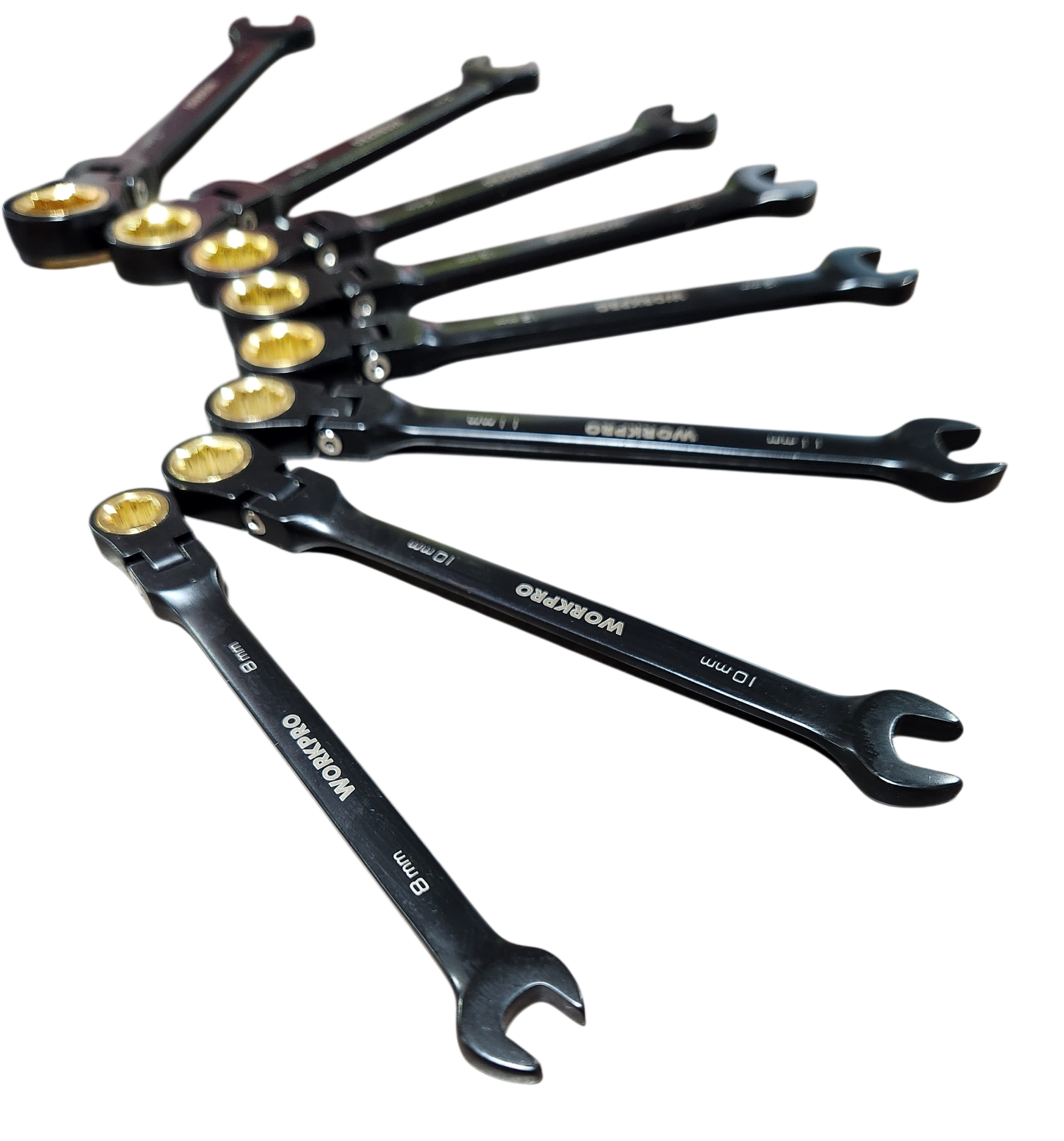 WORKPRO 8PC COMBINATION SPANNER SET