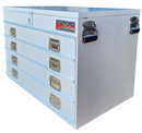 STAFFORD INDUSTRIAL TC880 SERIES 4 DRAWER TRUCK BOX WHITE