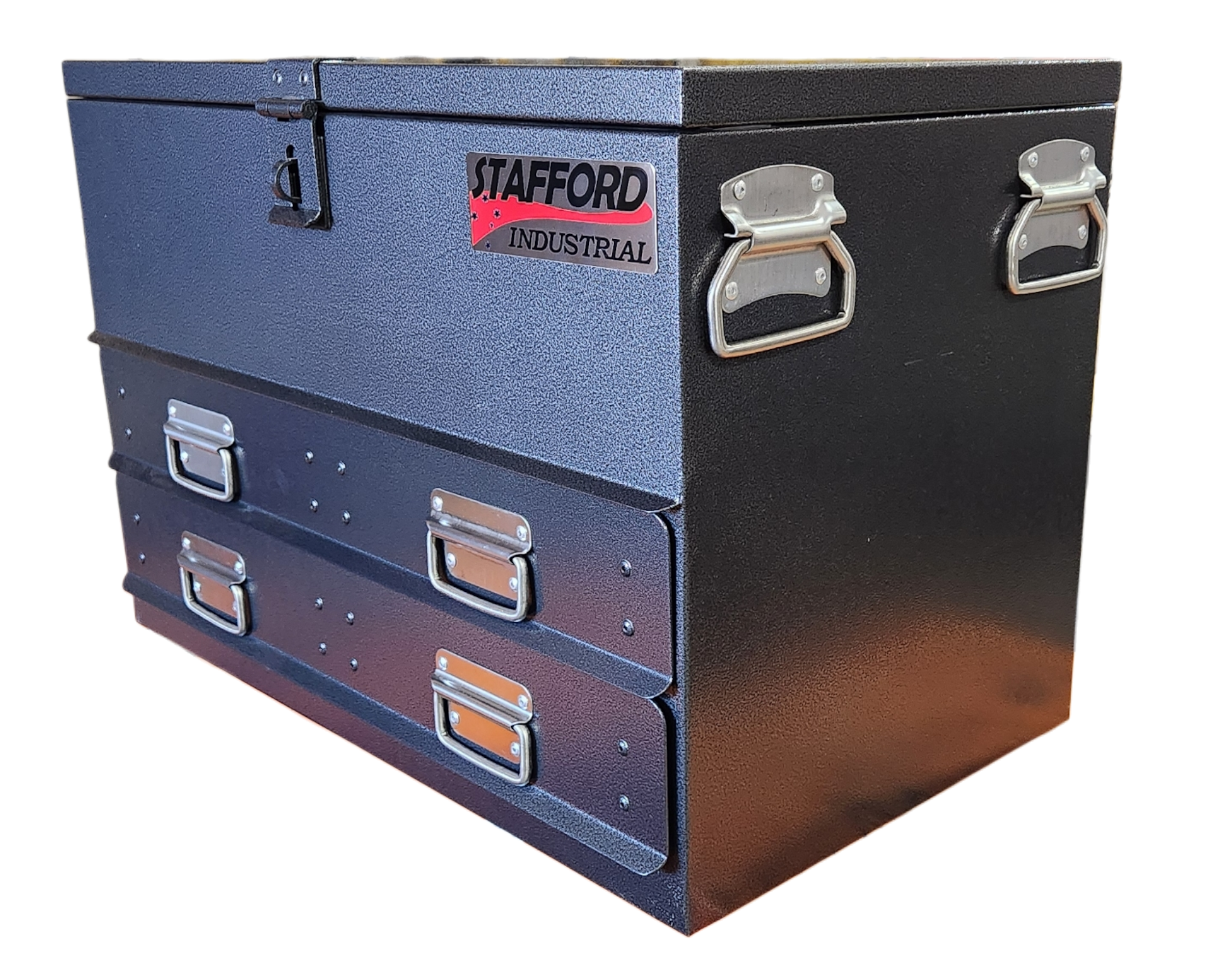 STAFFORD TC700 SERIES 2 DR BLACK TOOL BOX
