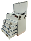 STAFFORD INDUSTRIAL TC700 SERIES 4 DRAWER WHITE TOOLBOX