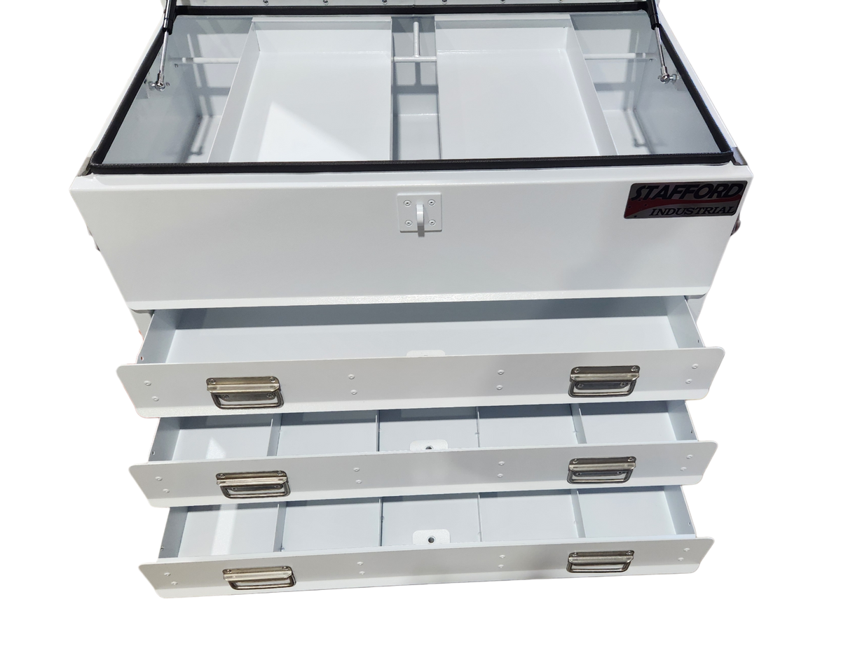 STAFFORD INDUSTRIAL  TC880 SERIES TRUCK BOX 3DR WHITE