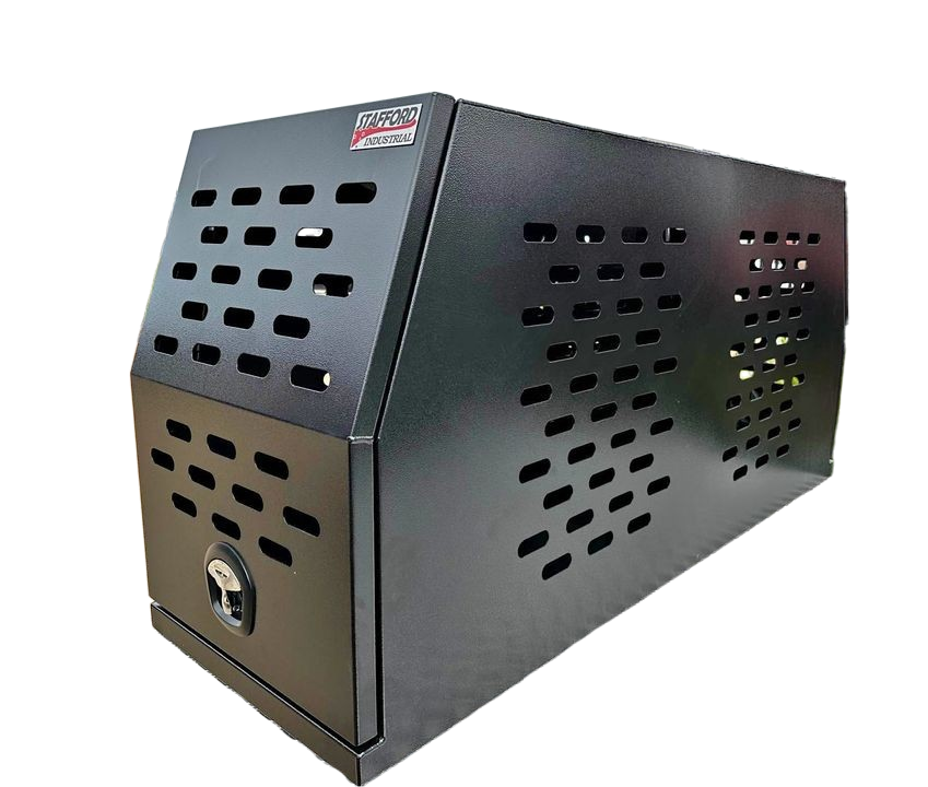 STAFFORD INDUSTRIAL (FULL DOGBOX) 600MM X 1780MM X 860MM BLACK