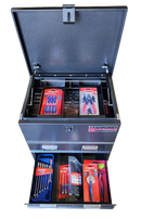 WORKPRO 290PCE TOOLKIT WITH 550MM 2DR BLACK TOOL BOX