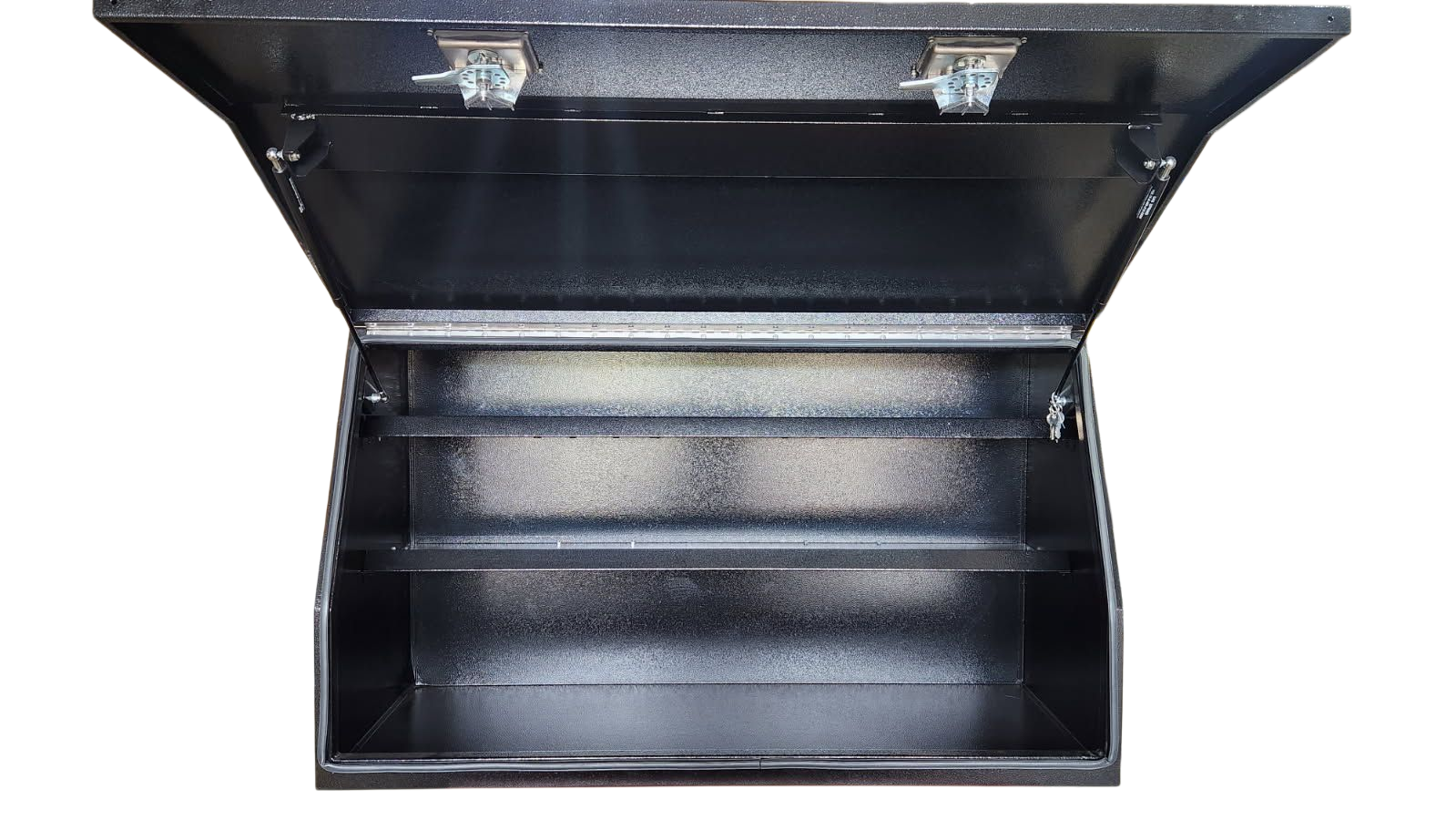 STAFFORD INDUSTRIAL 1220MM FULL FRONT ANGLED BLACK TOOL BOX