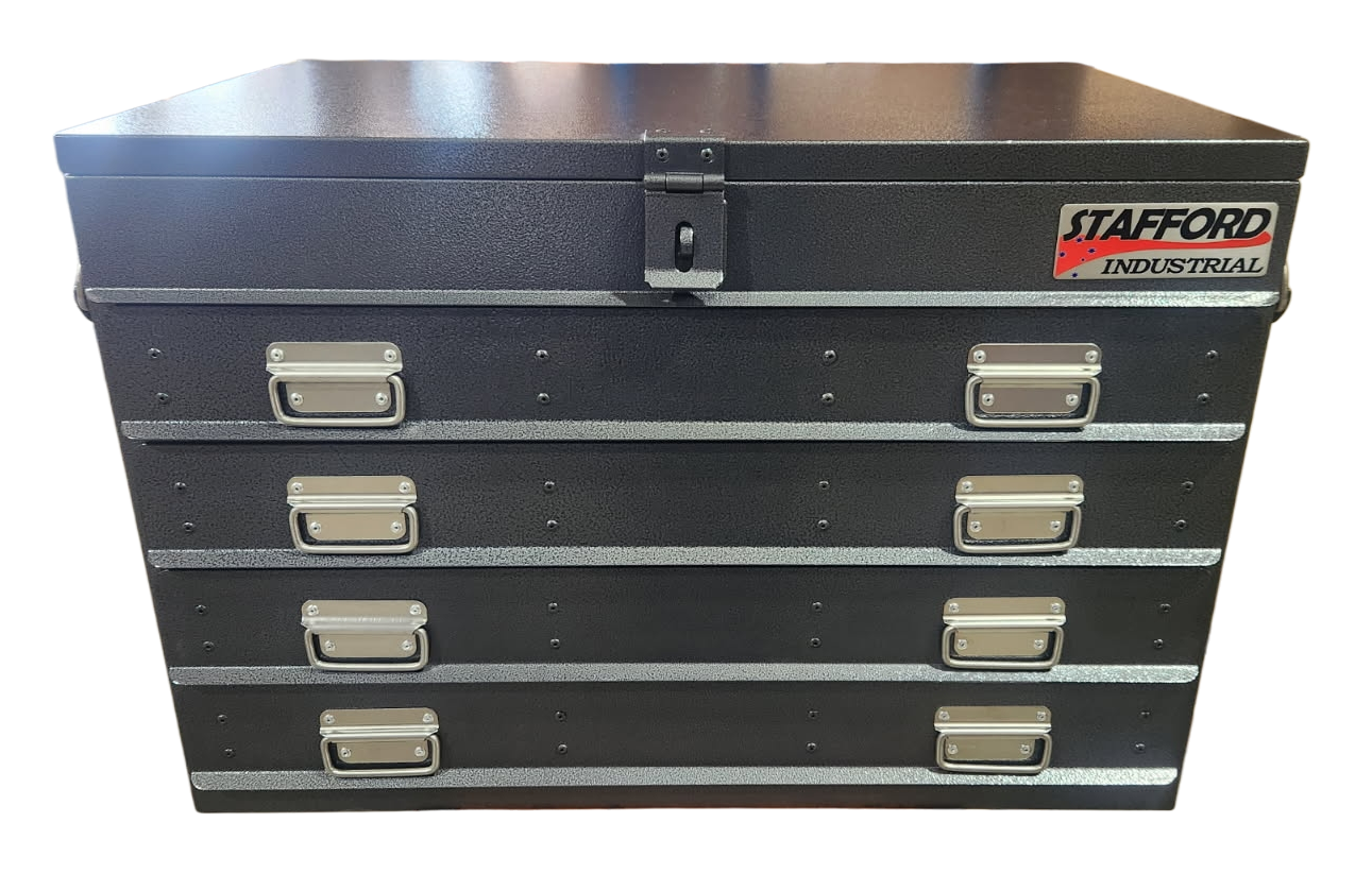 STAFFORD INDUSTRIAL TC880 SERIES 4 DRAWER TRUCK BOX BLACK