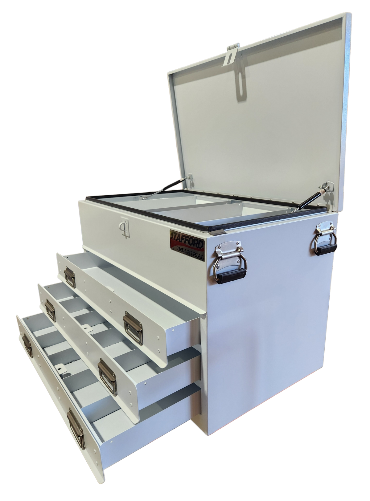 STAFFORD INDUSTRIAL  TC880 SERIES TRUCK BOX 3DR WHITE