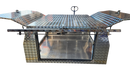 STAFFORD INDUSTRIAL UTE CANOPY 1800MM X 1780MM X 860MM ALU CHECKER PLATE 3 DOOR