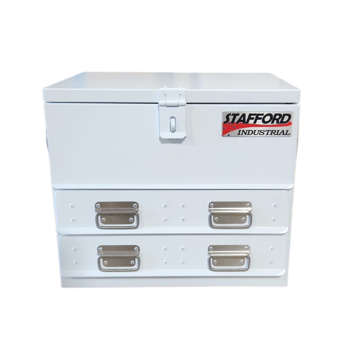 WORKPRO 290PCE TOOLKIT WITH 550MM 2DR WHITE TOOL BOX