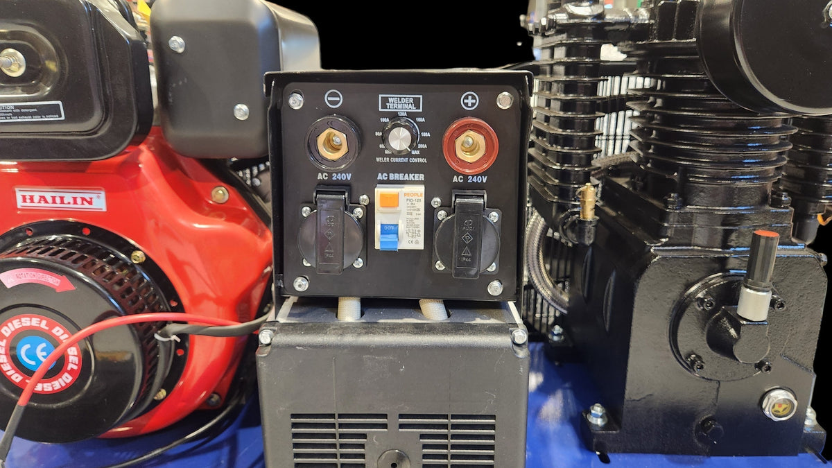 STAFFORD 3 IN 1 WELDER/GENERATOR DIESEL