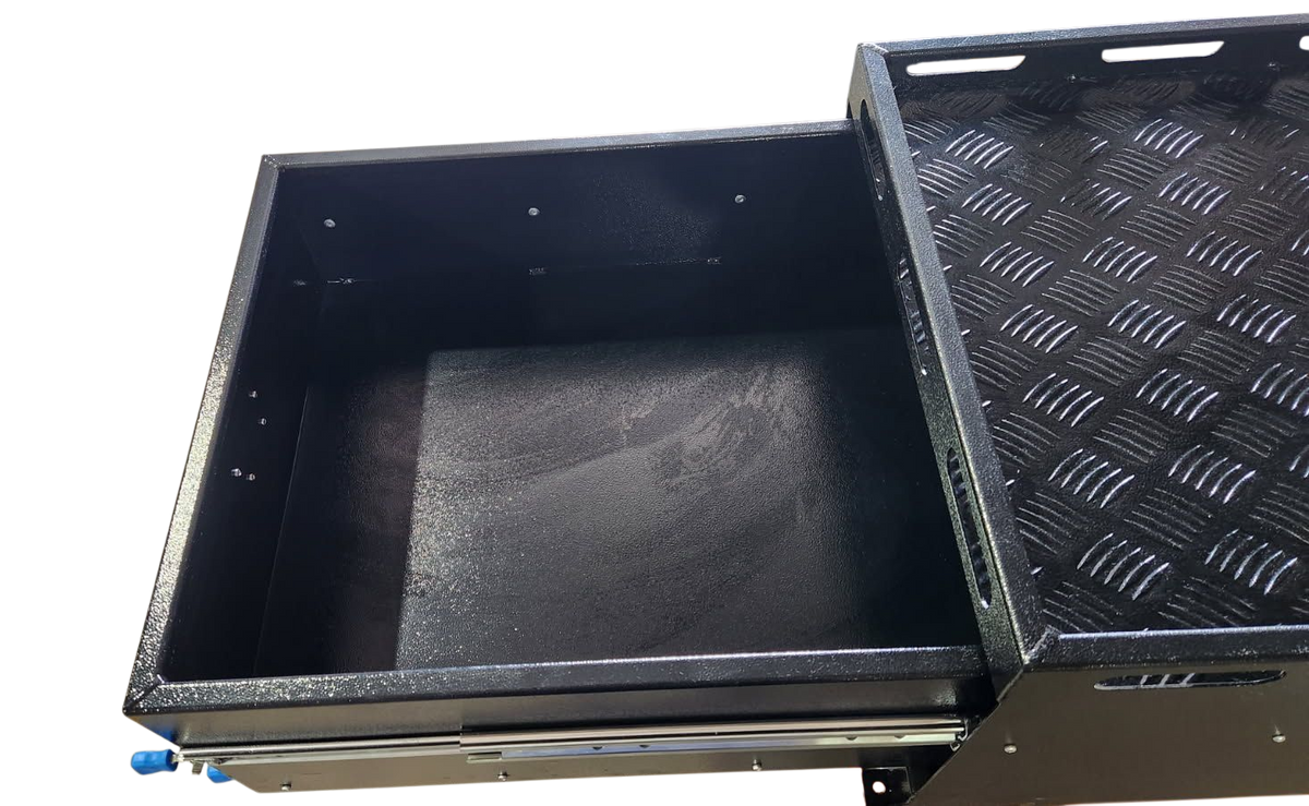 STAFFORD INDUSTRIAL ALUMINIUM DRAW 600X830X410 BLACK