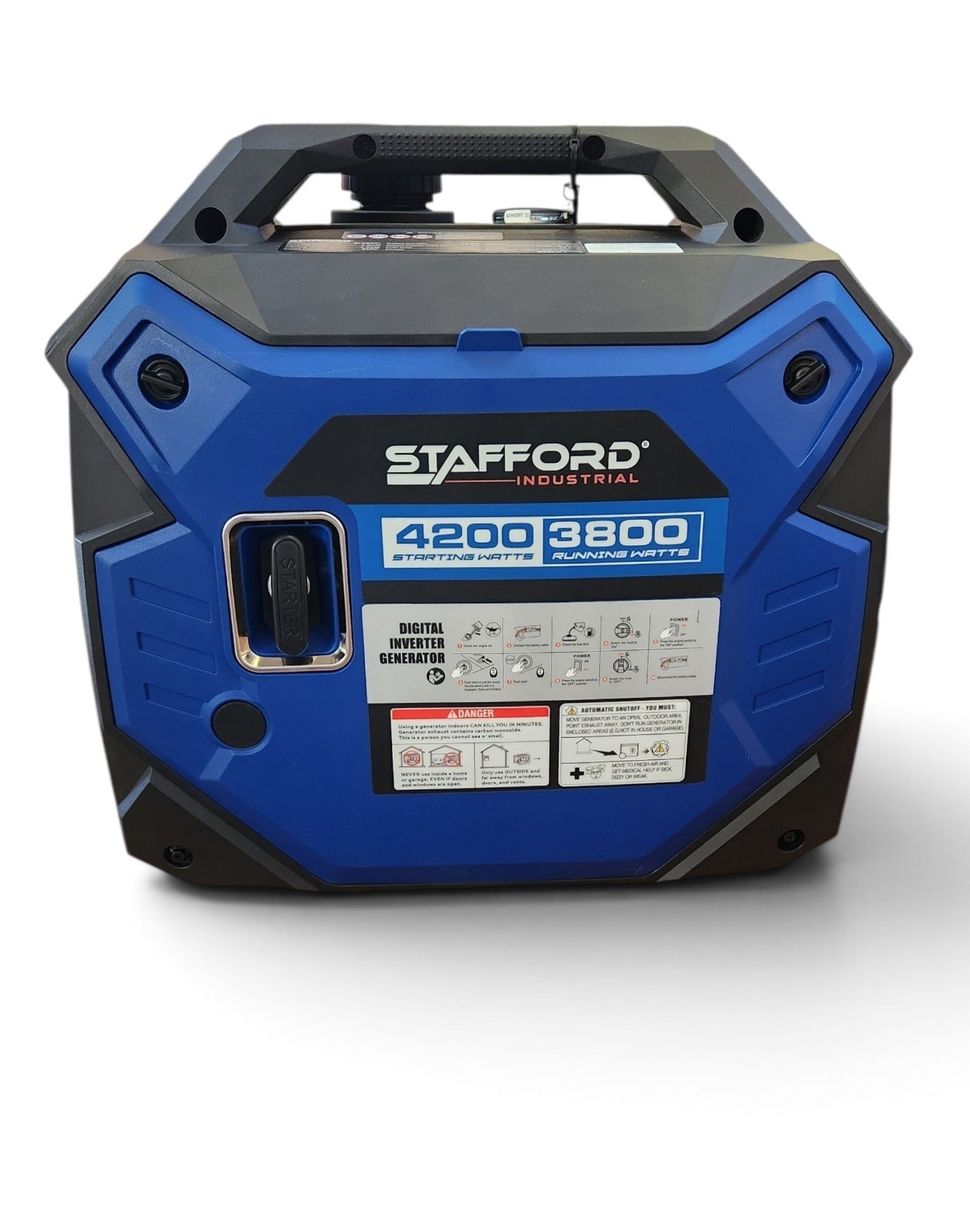 STAFFORD INDUSTRIAL  3.8KW SILENT INVERTER GENERATOR