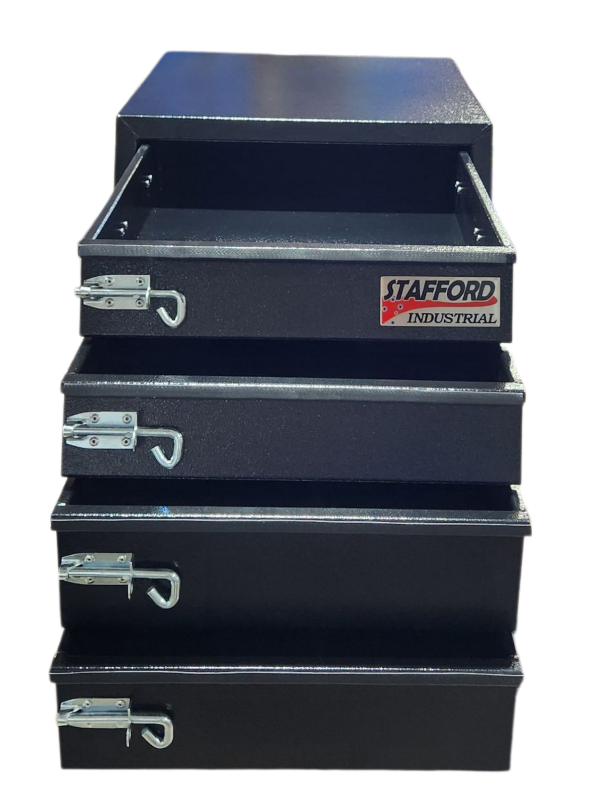 STAFFORD INDUSTRIALALUMINIUM DRAWER SYSTEM L500 X D580 X  H625MM BLACK