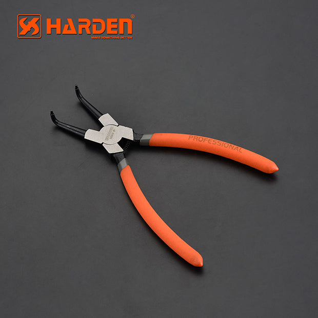 HARDEN 13" CIRCLIP PLIER INT BENT JAW