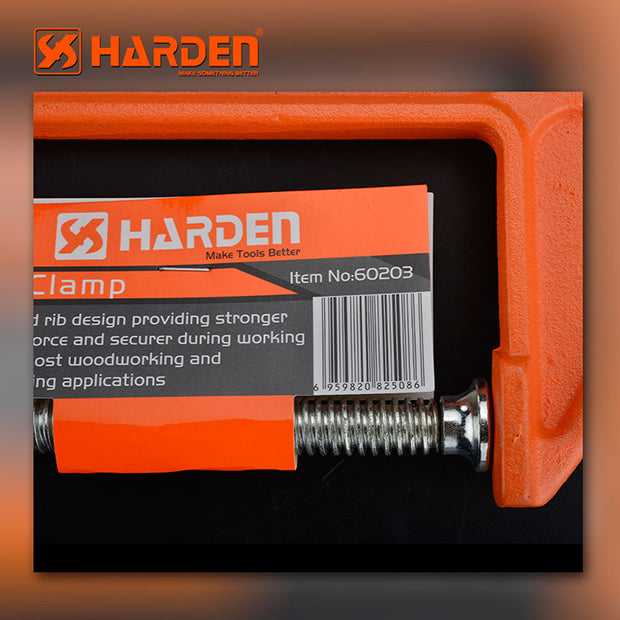 HARDEN 4" G CLAMP