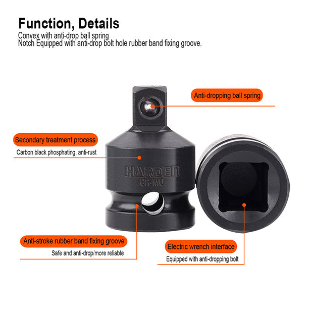 HARDEN 1/2"F*3/4"M ADAPTOR