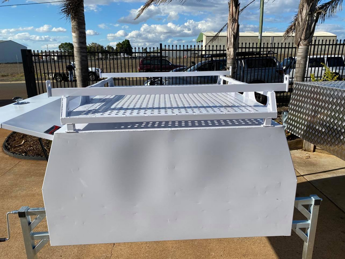 STAFFORD INDUSTRIAL MAXI CANOPY 1800X860X1780 WHITE  3MM