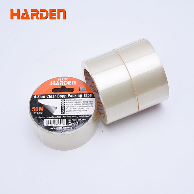 HARDEN 4.8CMx100M/1.88"x109.3YARDS CLEAR BOPP