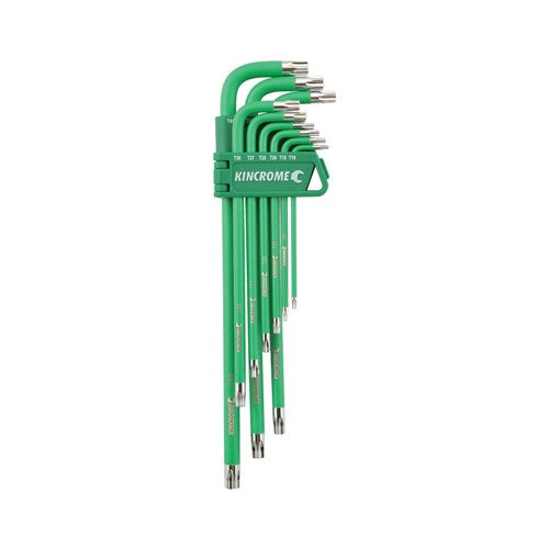 KEY WRENCH SET TORX 9PCE
