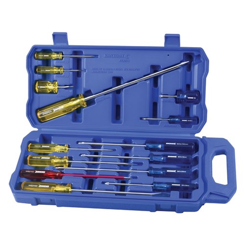 KINCROMESCREWDRIVER SET ACETATE 14PC