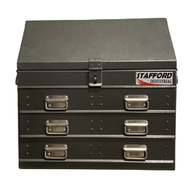 STAFFORD INDUSTRIAL TC700 SERIES 3 DRAWER ANGLE BLACK  TOOL BOX