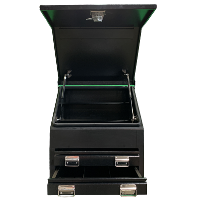 "PRE-ORDER" STAFFORD INDUSTRIAL TC700 SERIES 2 DRAWER FULL FRONT BLACK HEAVY DUTY TOOL BOX (ETA 10/02/2025)